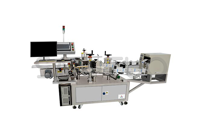 透析液瓶貼標機